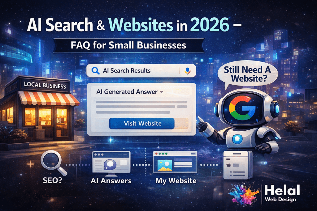 websites, seo & ai in 2026 – honest answers for small businesses (faq guide)